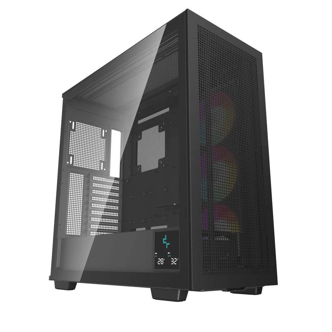 DeepCool Morpheus Tempered Glass Black