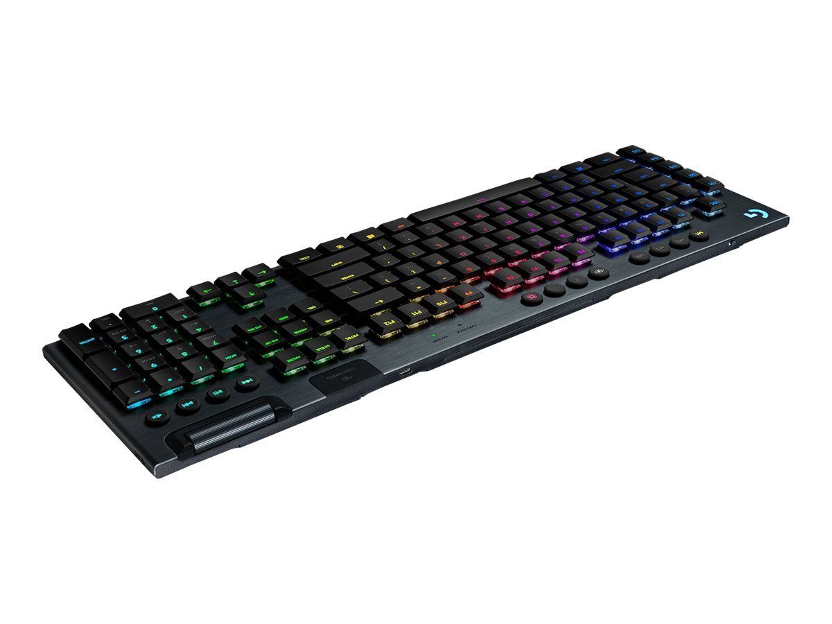 Logitech G915 Lightspeed Wireless RGB GL Linear Mechanical Gaming Keyboard Carbon US