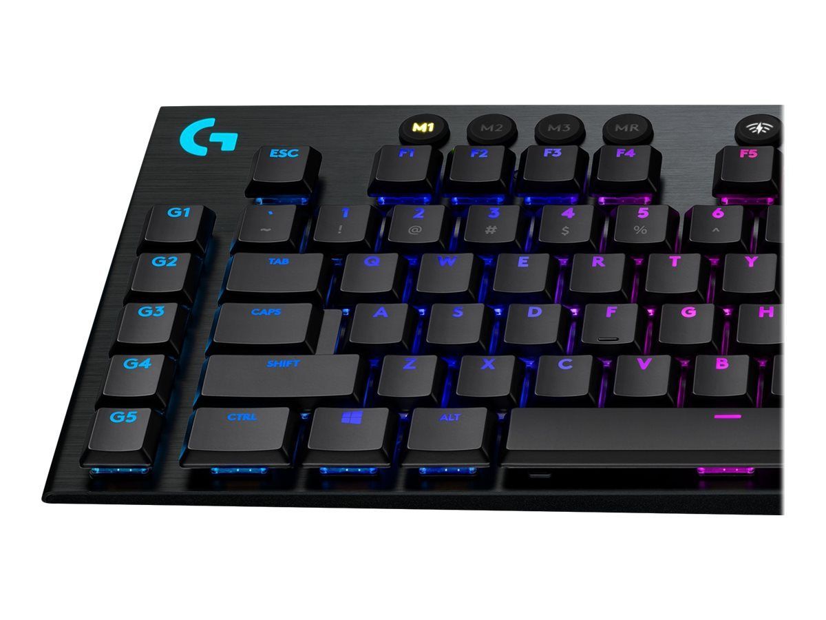 Logitech G915 Lightspeed Wireless RGB GL Linear Mechanical Gaming Keyboard Carbon US