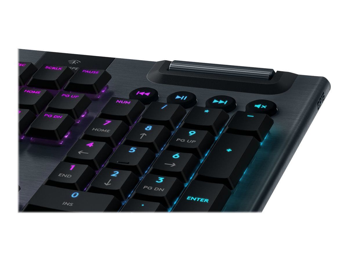 Logitech G915 Lightspeed Wireless RGB GL Linear Mechanical Gaming Keyboard Carbon US