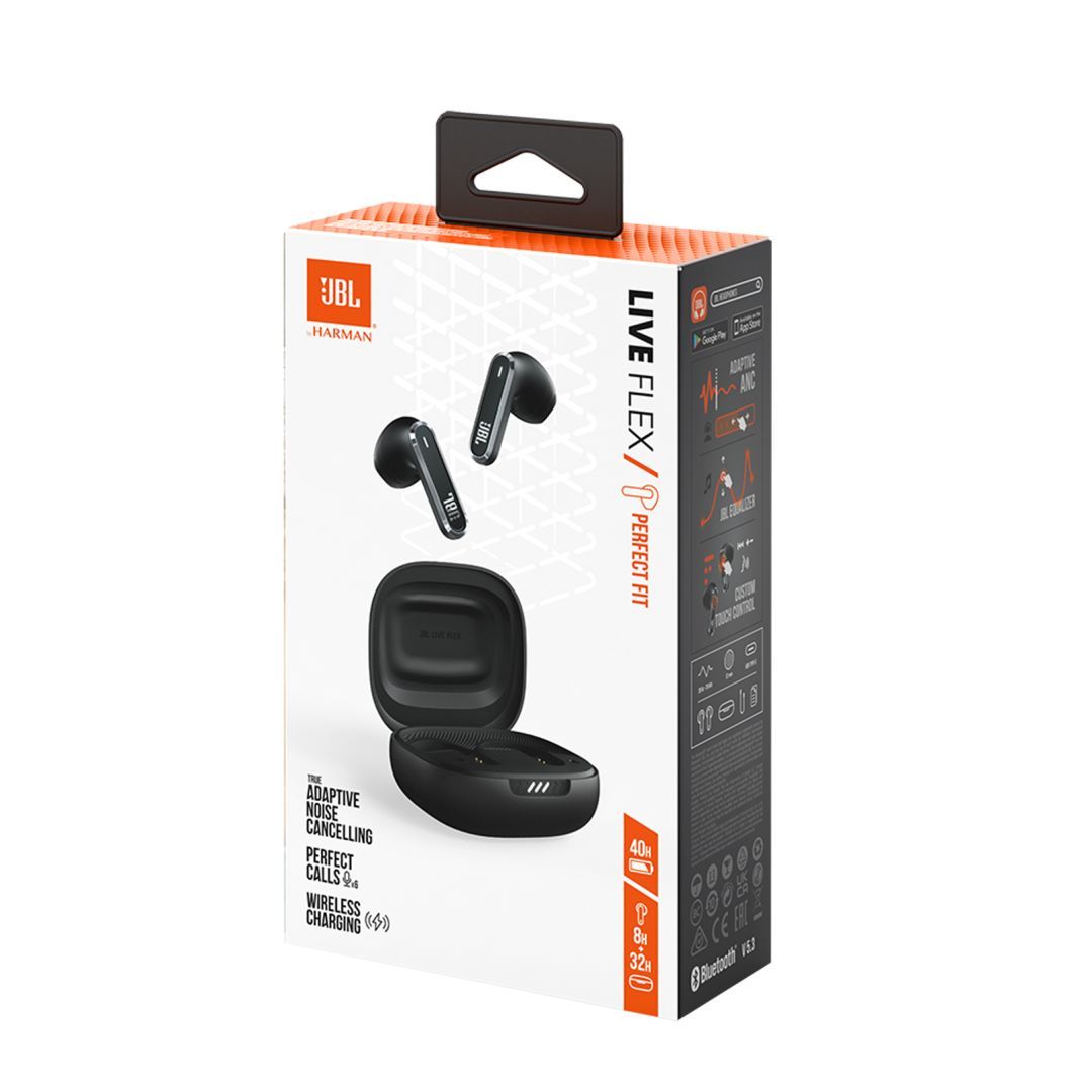 JBL Live Flex Bluetooth Headset Black