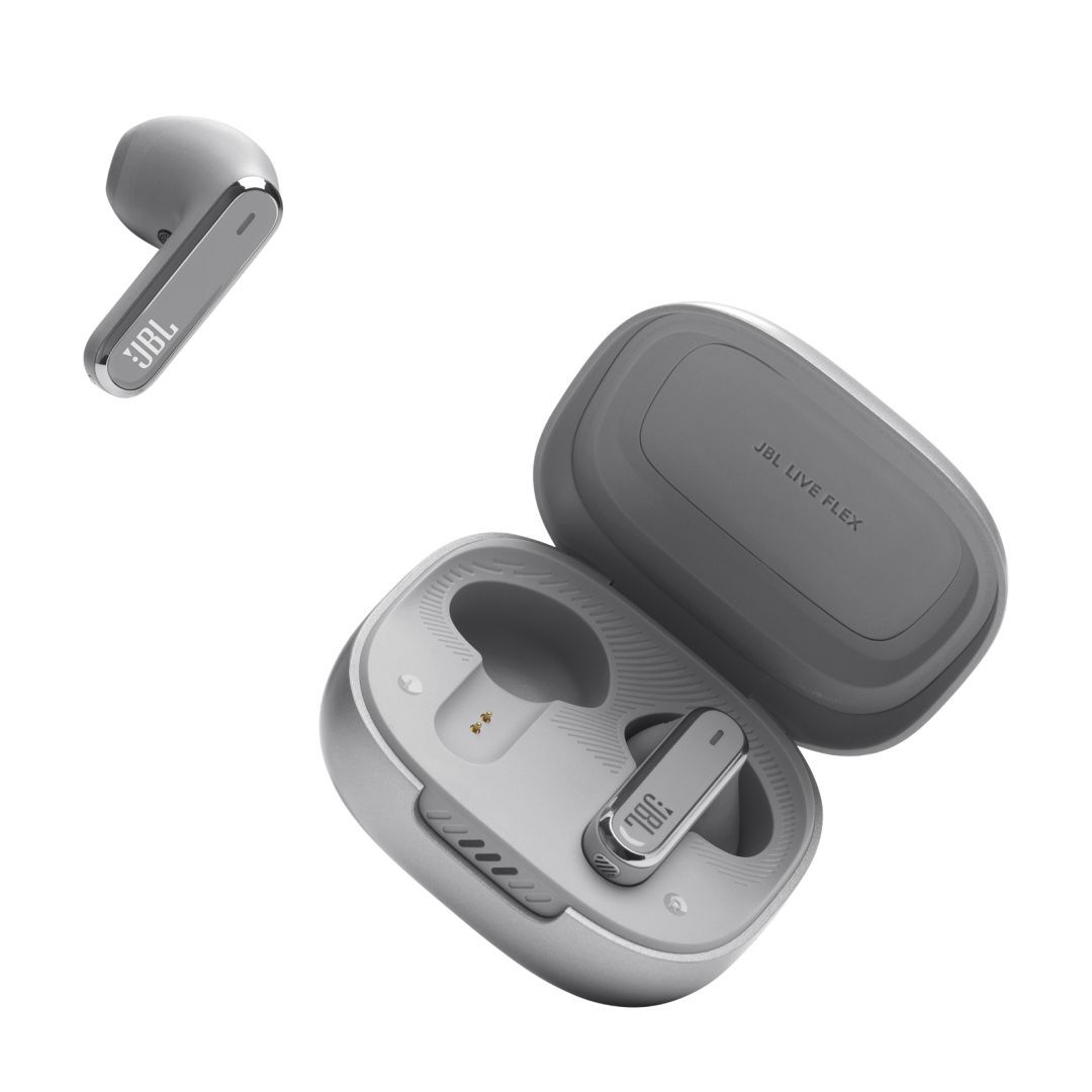 JBL Live Flex Bluetooth Headset Silver