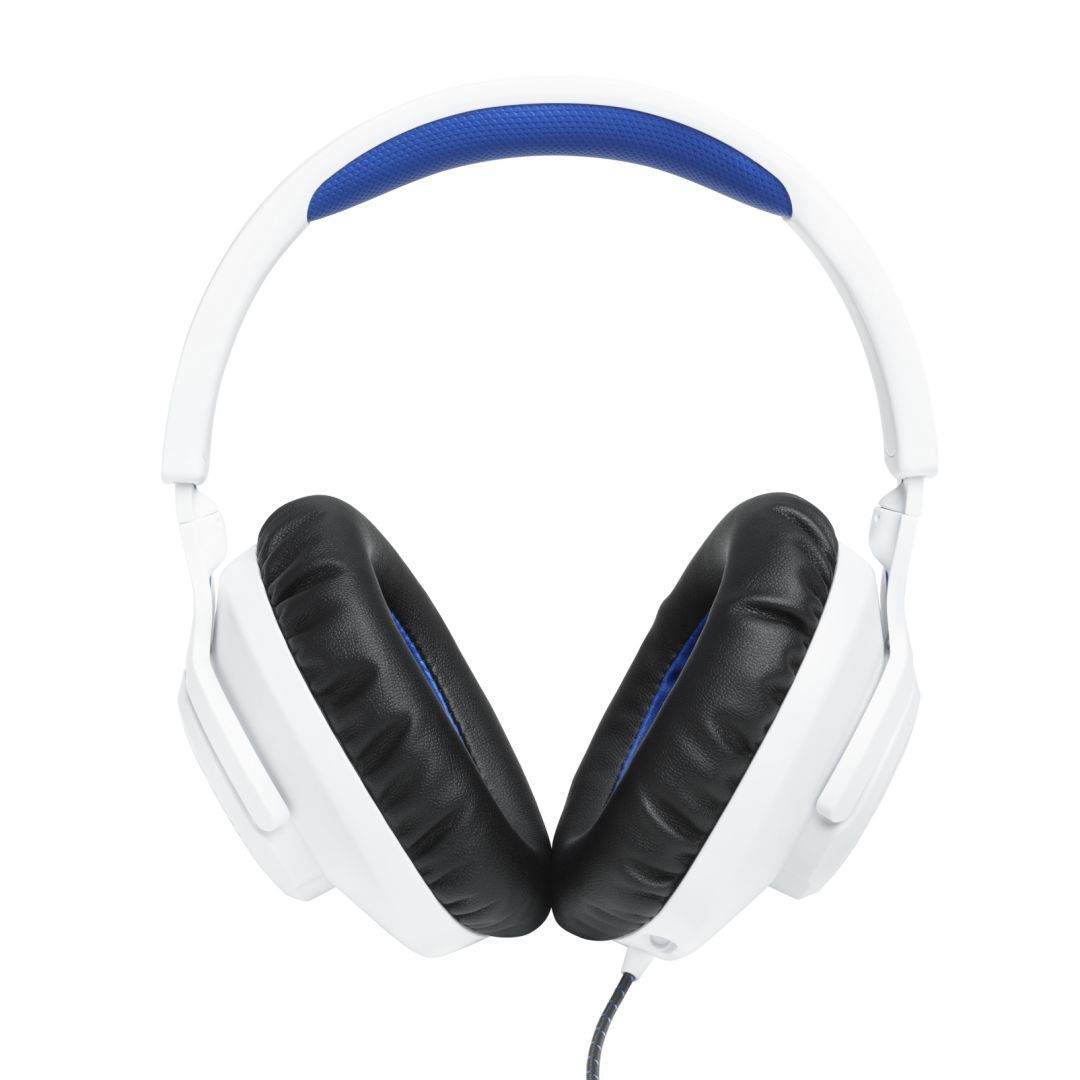 JBL Quantum 100P Gaming Headset White/Blue