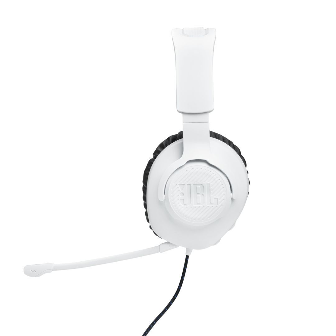 JBL Quantum 100P Gaming Headset White/Blue