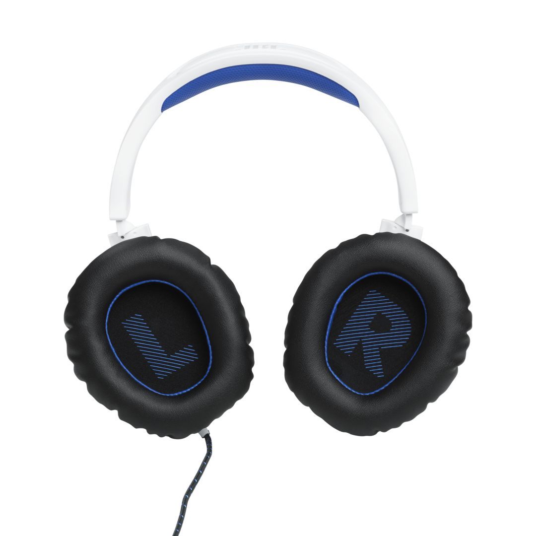 JBL Quantum 100P Gaming Headset White/Blue