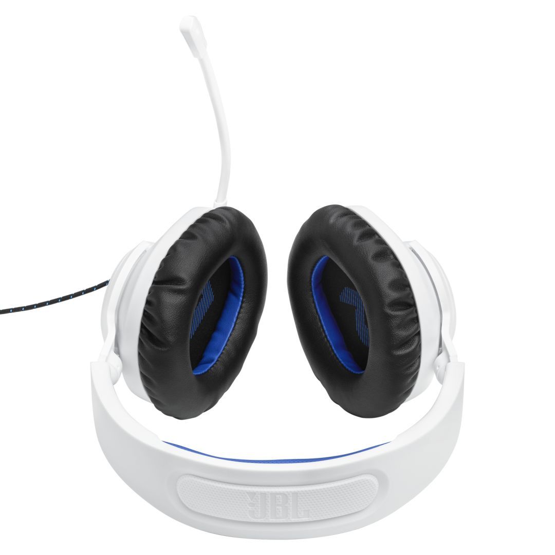 JBL Quantum 100P Gaming Headset White/Blue