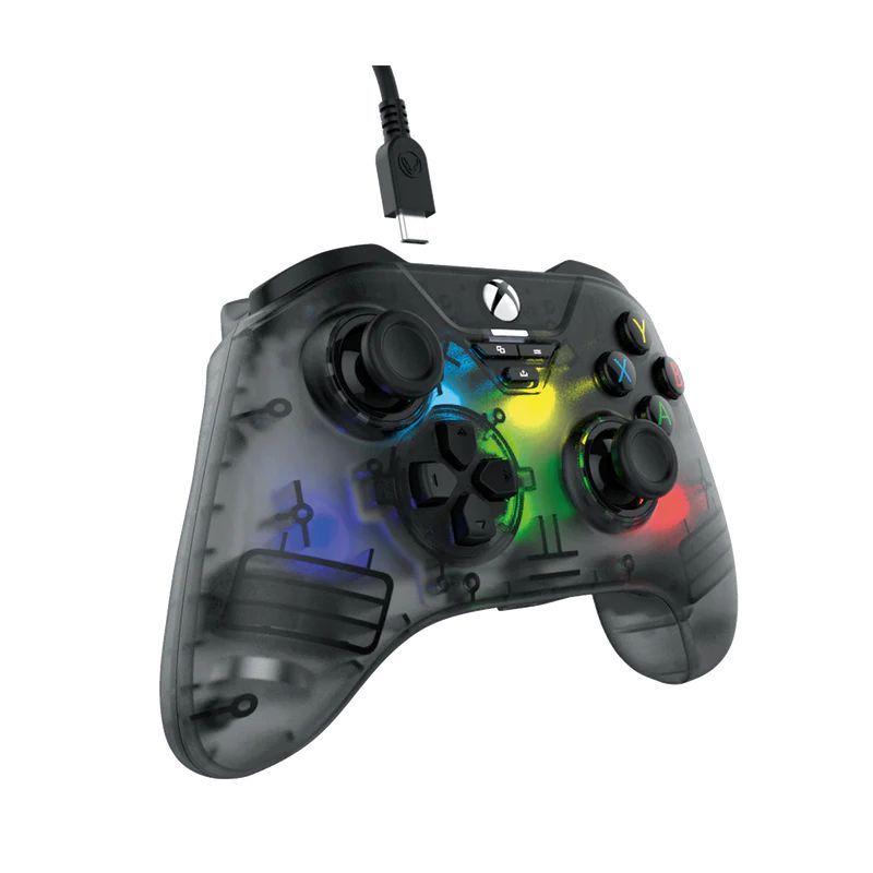 snakebyte RGB X USB-C Gamepad Smoke Grey