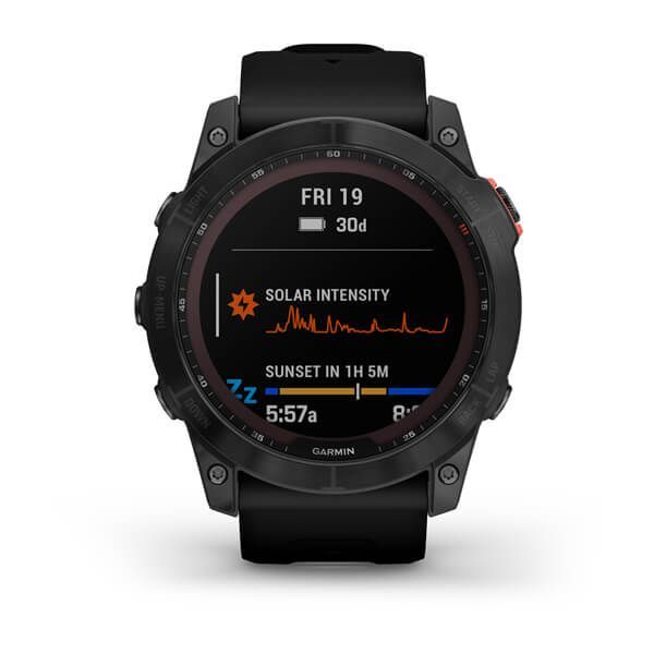 Garmin fenix 7X Solar Slate Grey with Black Band