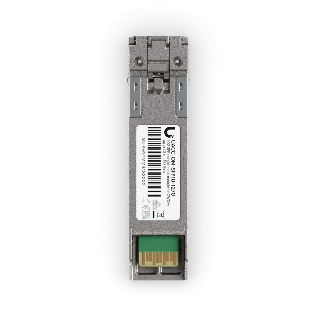 Ubiquiti UACC-OM-SFP10-1270 10G CWDM Single-Mode Optical Module