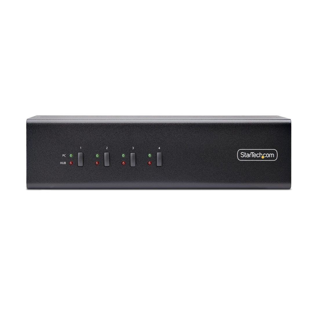 Startech 4-Port Dual-Monitor DisplayPort KVM Switch