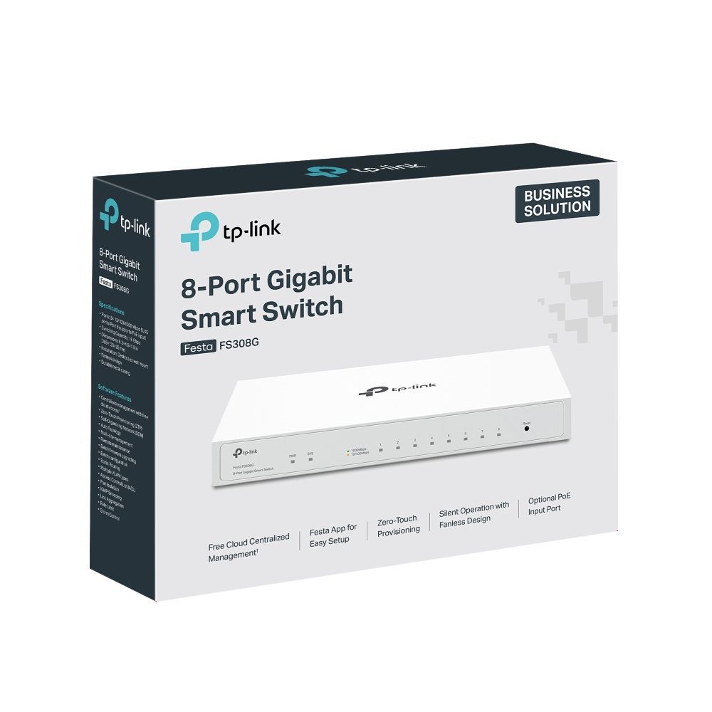 TP-Link Festa FS308G 8-Port Gigabit Smart Switch