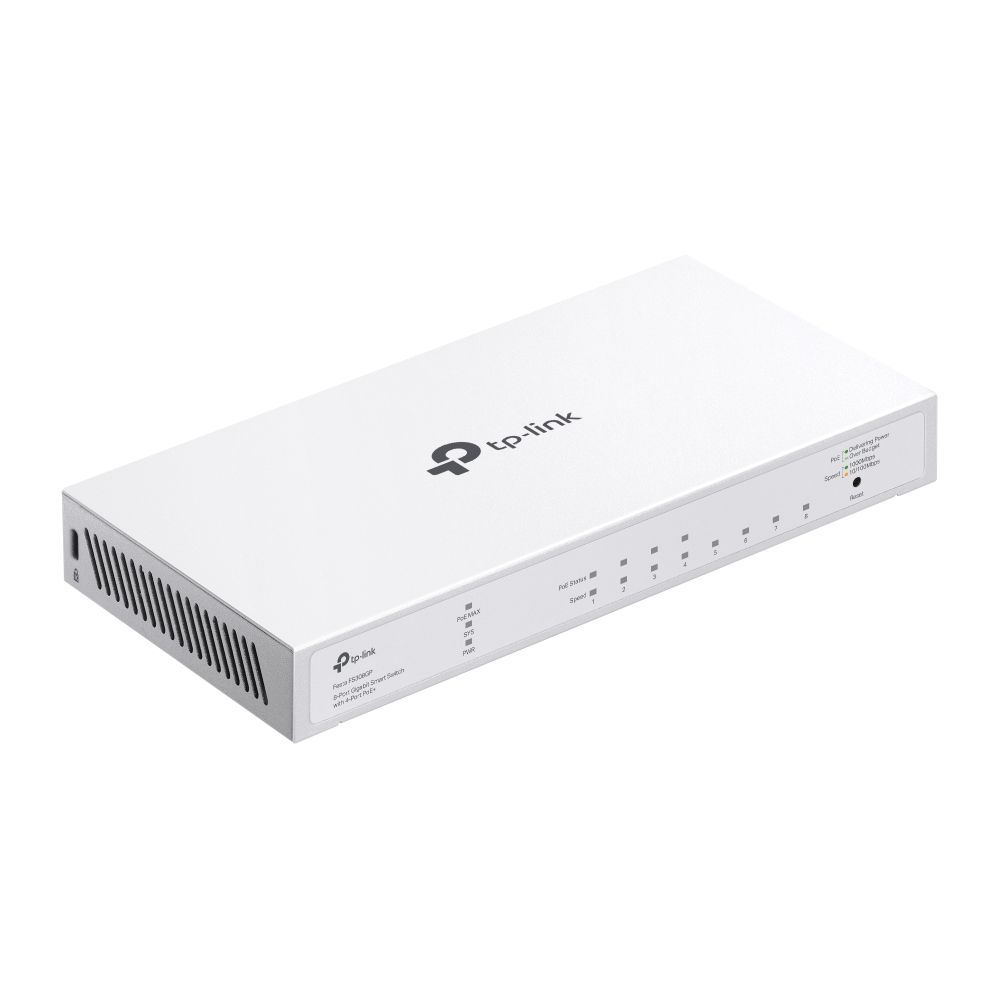 TP-Link Festa FS308GP 8-Port Gigabit Smart Switch with 4-Port PoE+