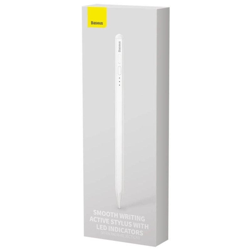 Baseus Smooth Writing Capacitive LED Stylus Pen White