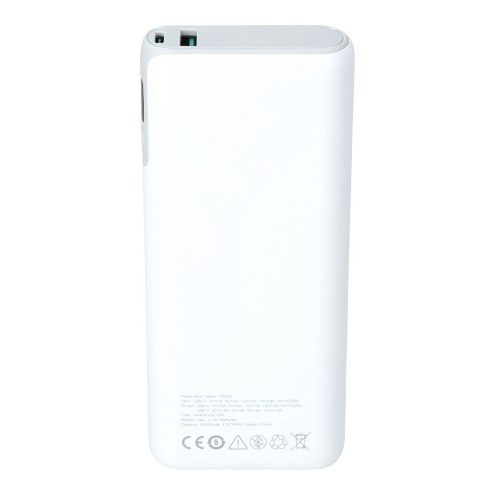 Avax PB202W VITALITY 20000mAh PowerBank White