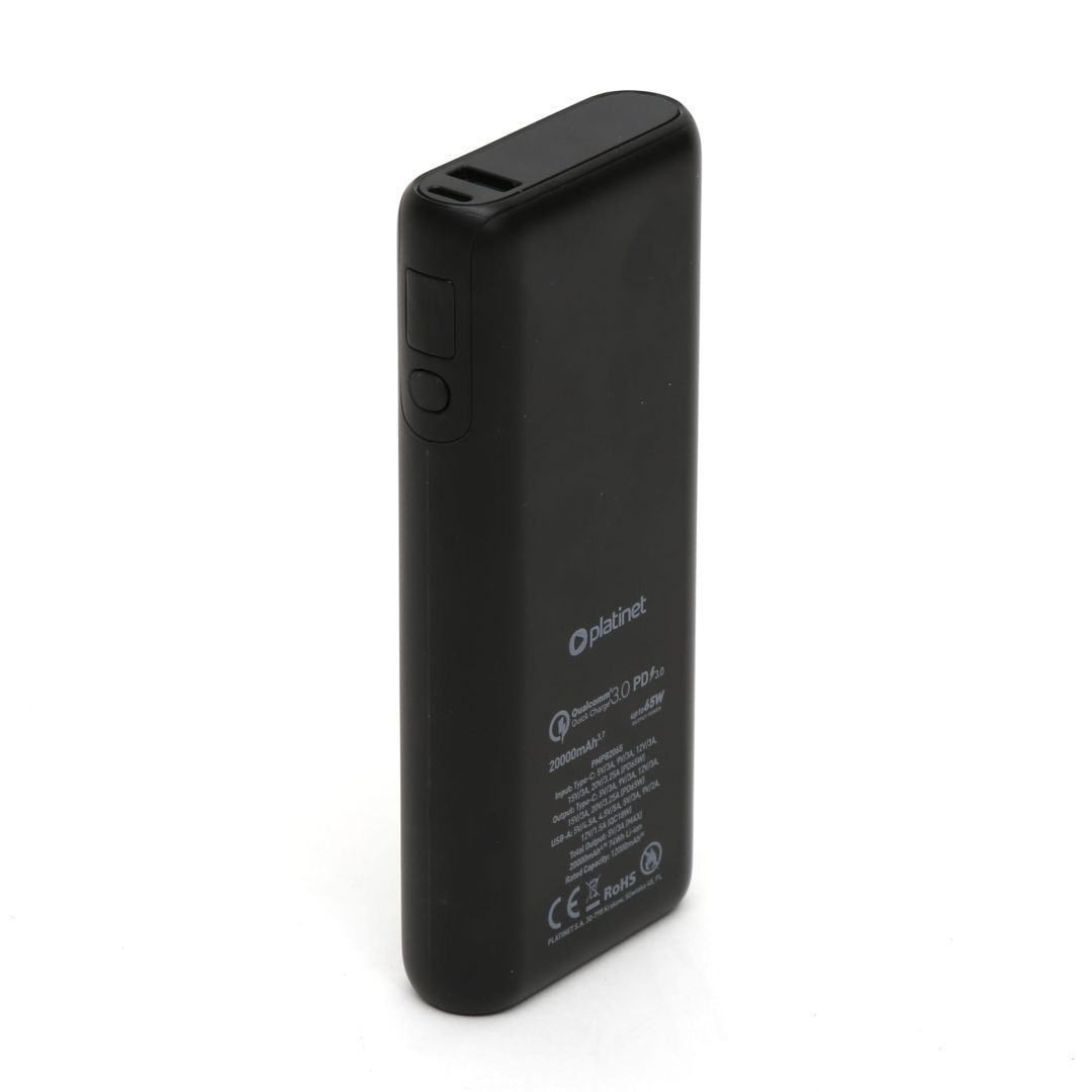 Platinet PMPB2065B 20000mAh PowerBank Black