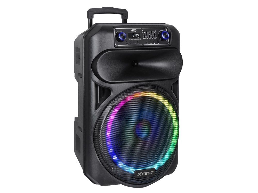 Trevi XF 1560 Portable Bluetooth Party Speaker Black