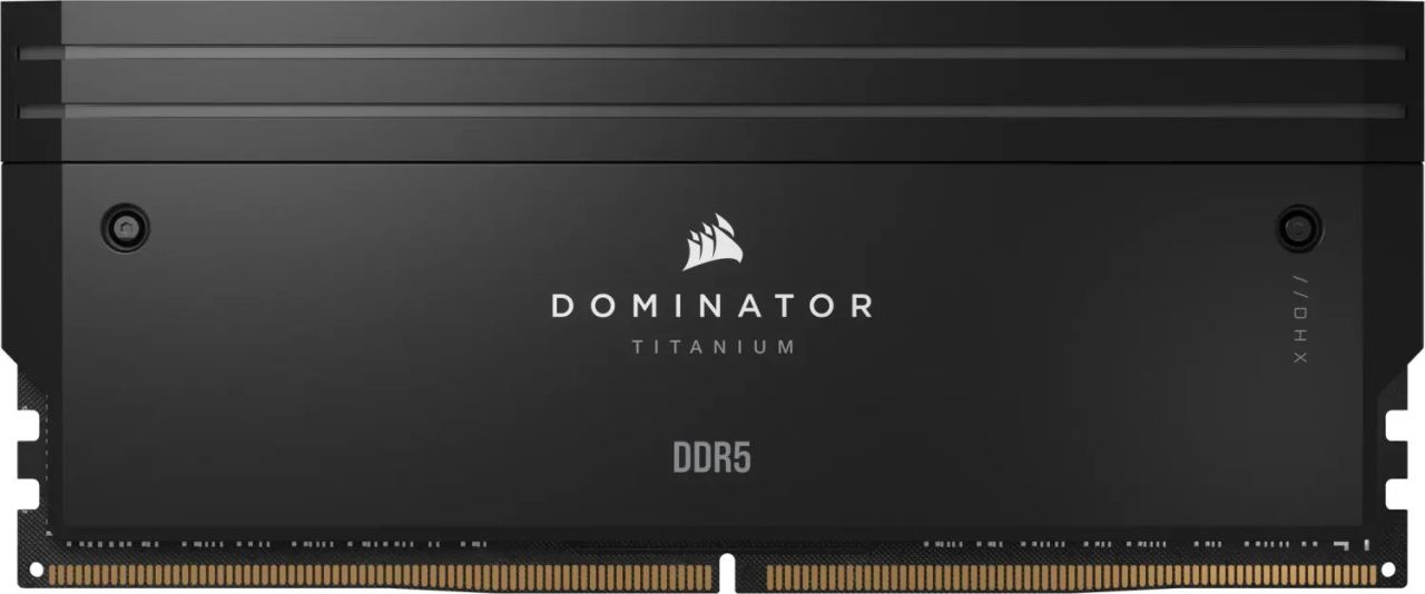 Corsair 64GB DDR5 6600MHz Kit(2x32GB) Dominator Titanium RGB Black