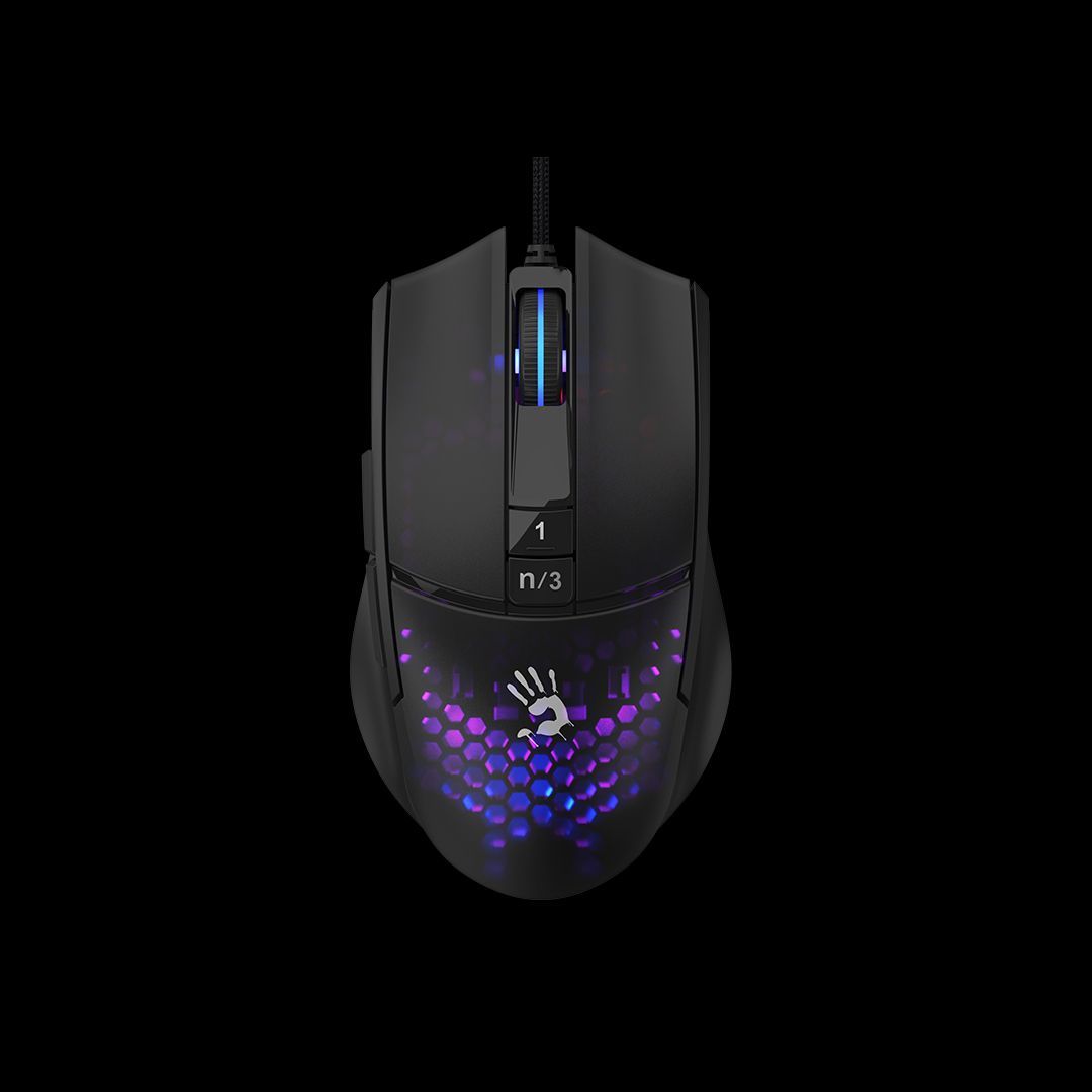 A4-Tech Bloody L65 Max RGB Gaming mouse Honeycomb Black