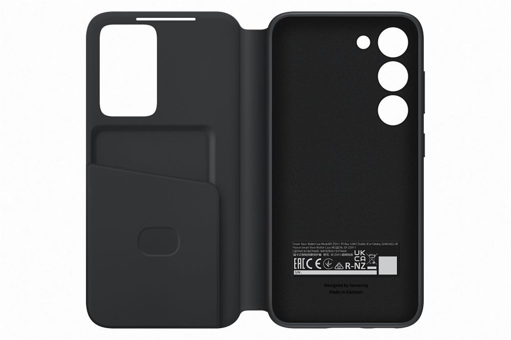 Samsung Galaxy S23 Smart View Wallet Case Black