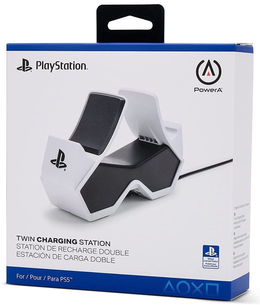 PowerA PlayStation 5 DualSense Twin Charging Station White/Black