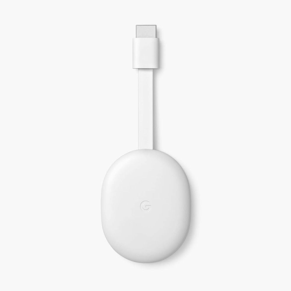 Google Chromecast 4K + Google TV White