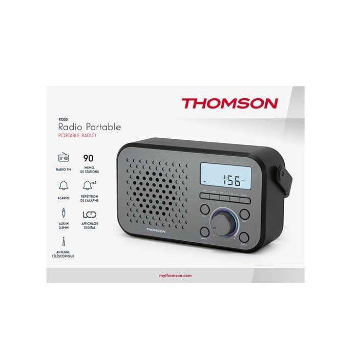 Thomson RT300 Portable Radio Black