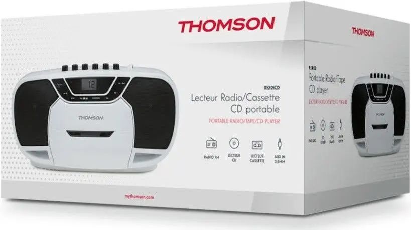 Thomson RK101CD Portable CD Radio White