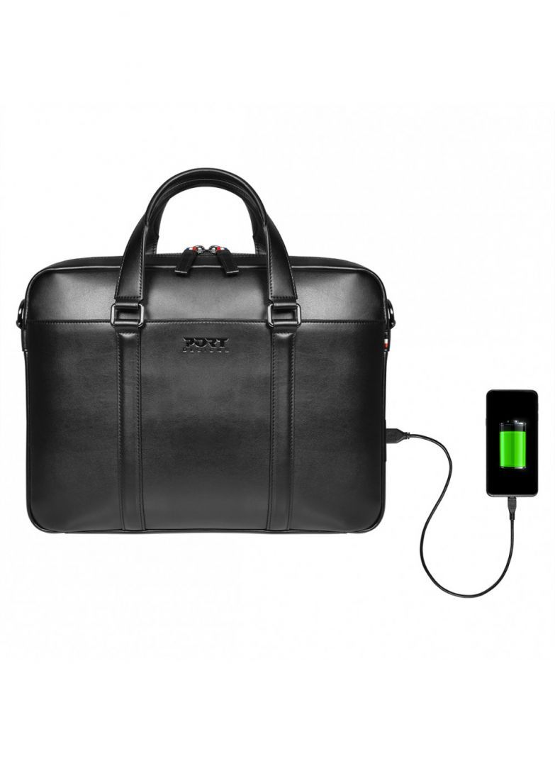 Port Designs High-end connected laptop bag 14" Black