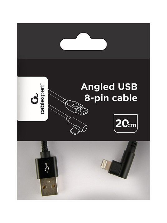 Gembird CC-USB2-AMLML-0.2M 0,2m Black