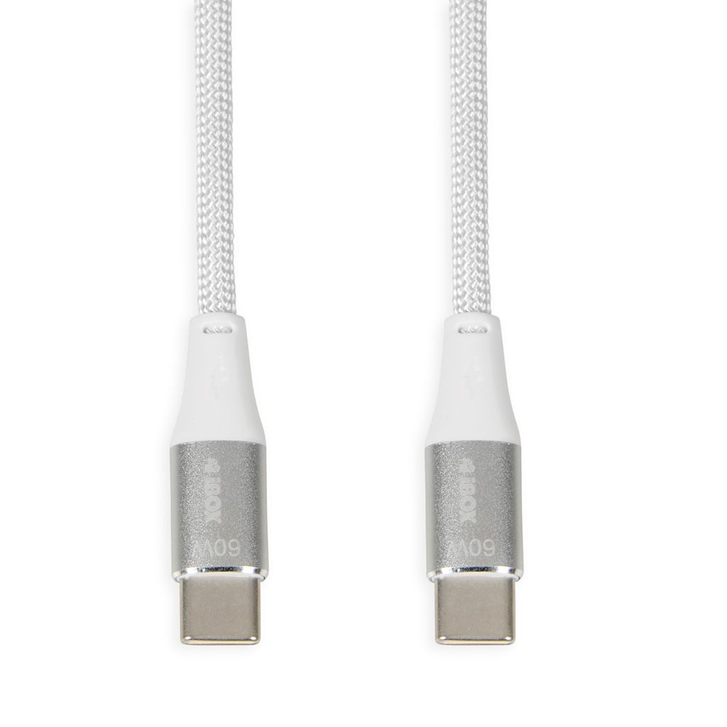 iBox IKUTC1W USB-C - USB-C Cable 60W 1m White