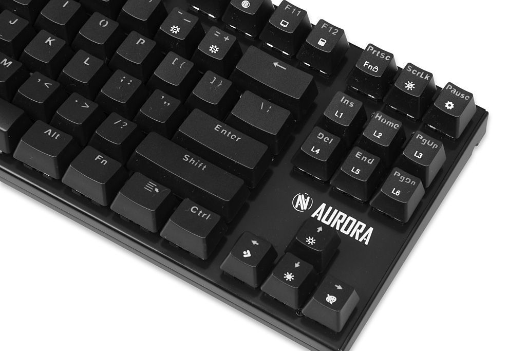 iBox Aurora K-2R Mechanical Blue Switch Gaming Keyboard Black US