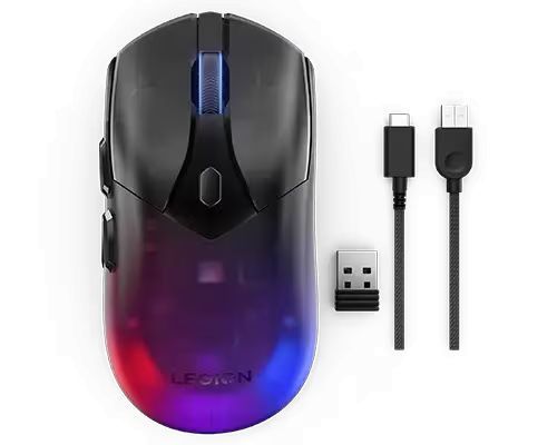 Lenovo Legion M410 Wireless RGB Gaming Mouse Black