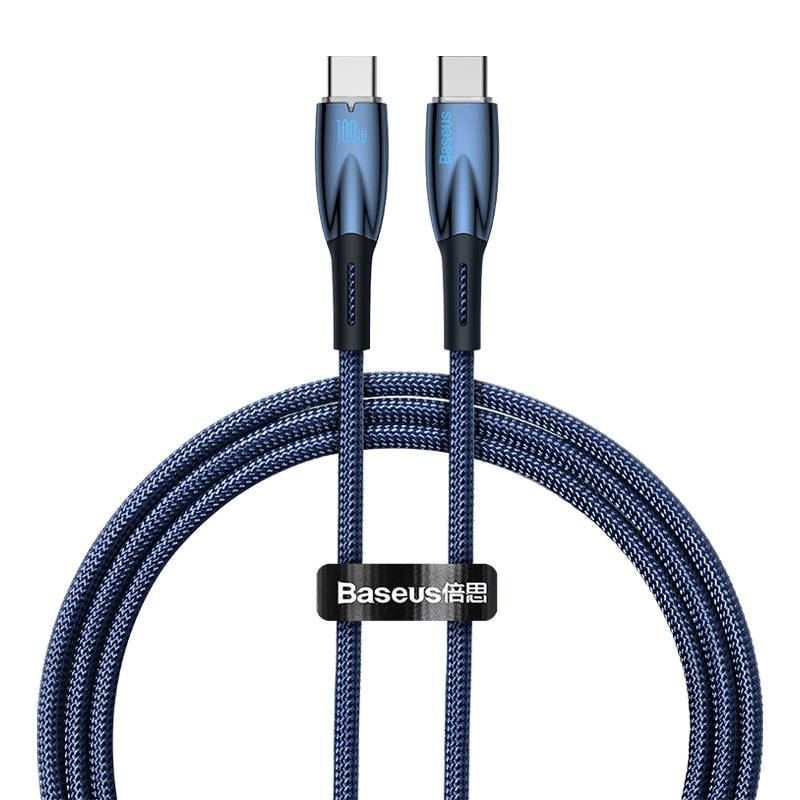 Baseus Glimmer USB-C USB-C 1m Blue