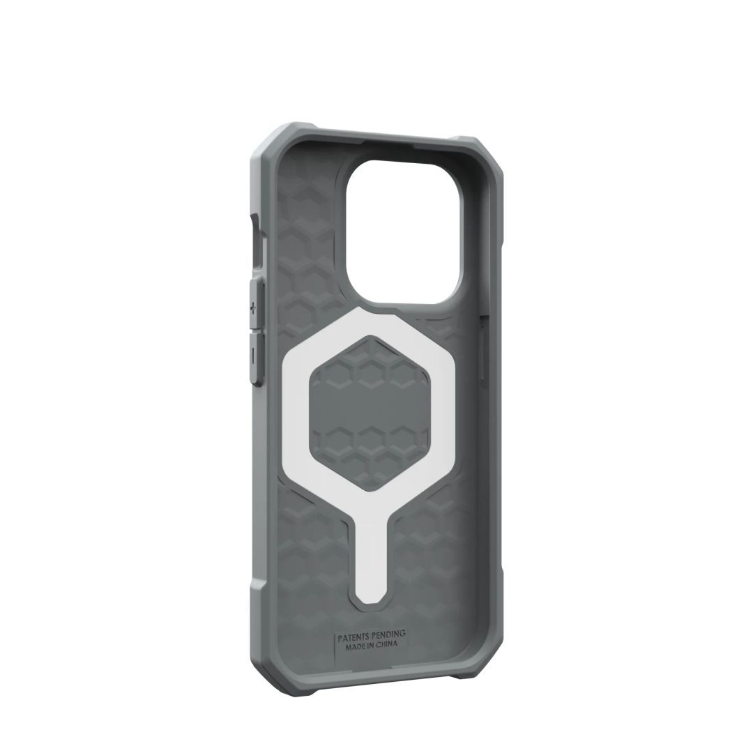 UAG Essential Armor case for MagSafe iPhone 15 Pro Silver