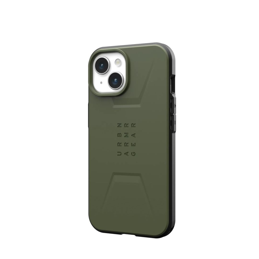 UAG Civilian case for MagSafe iPhone 15 Olive Drab