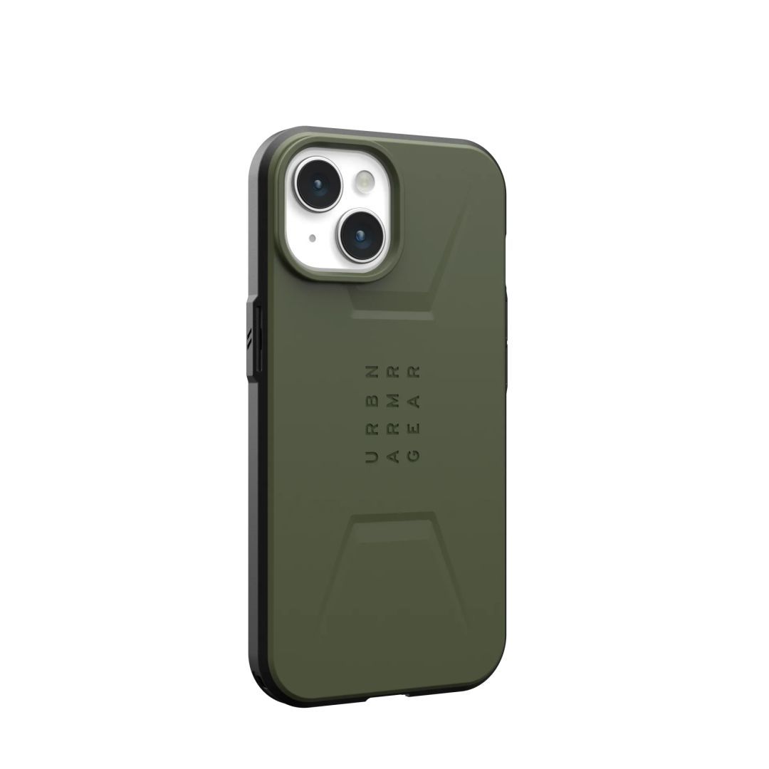 UAG Civilian case for MagSafe iPhone 15 Olive Drab