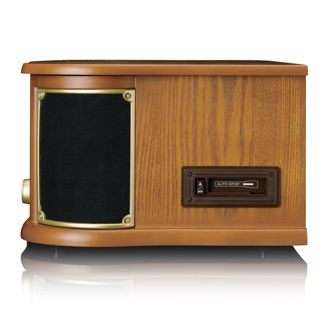 Lenco TCD-2571 Retro Turntable with Bluetooth Wood