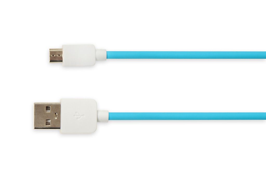 iBox IKUMD3A USB-A - microUSB Cable 1m Blue