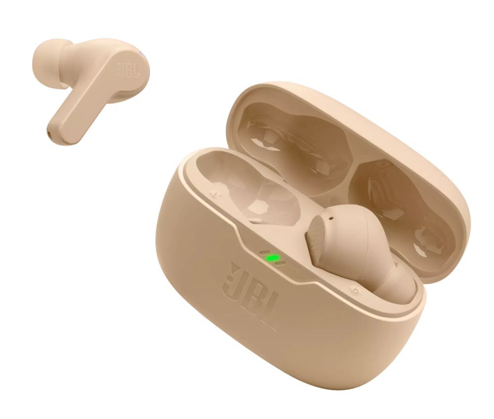 JBL Wave Beam Bluetooth Headset Beige