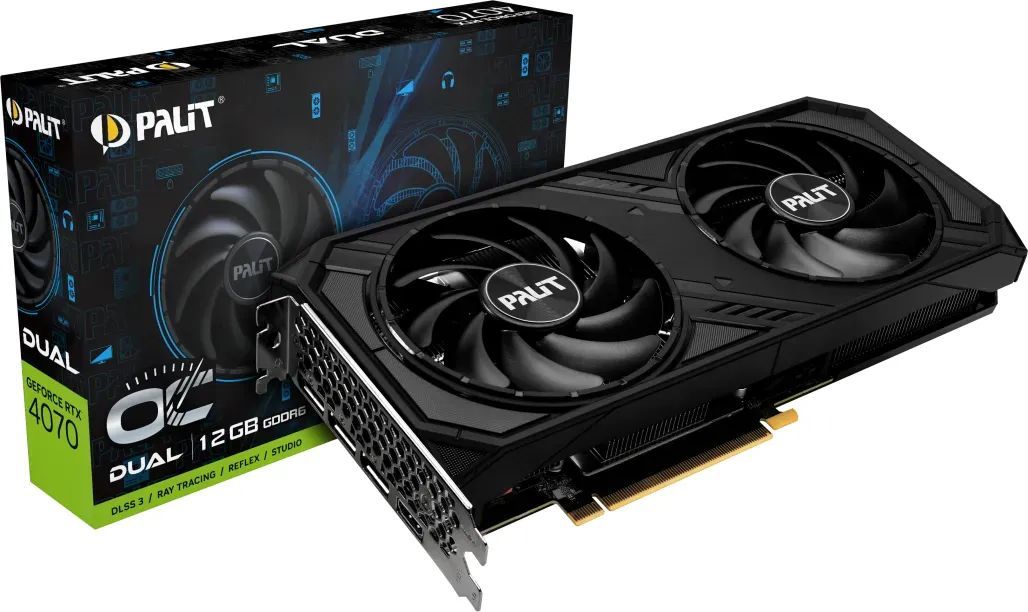 Palit GeForce RTX4070 12GB DDR6 Dual OC