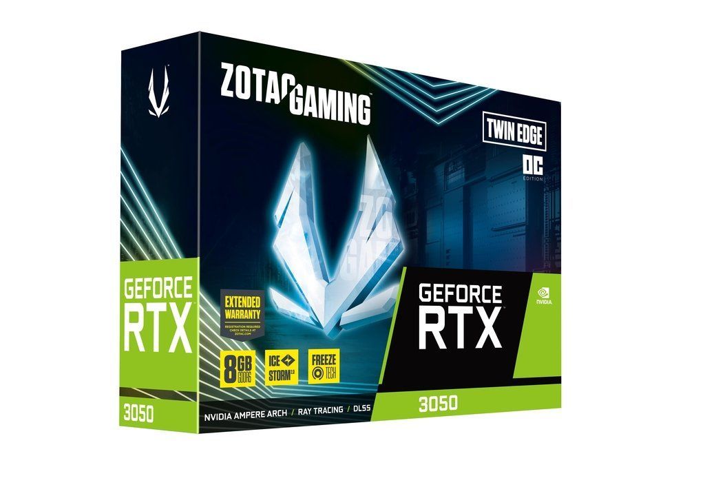 Zotac GeForce RTX3050 8GB DDR6 Twin Edge OC