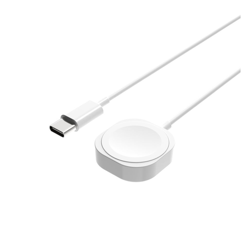 FIXED USB-A Charging Kábel Xiaomi Apple Watch, fehér