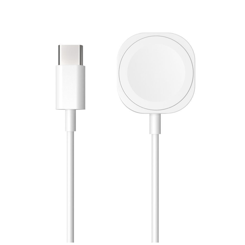 FIXED USB-A Charging Kábel Xiaomi Apple Watch, fehér