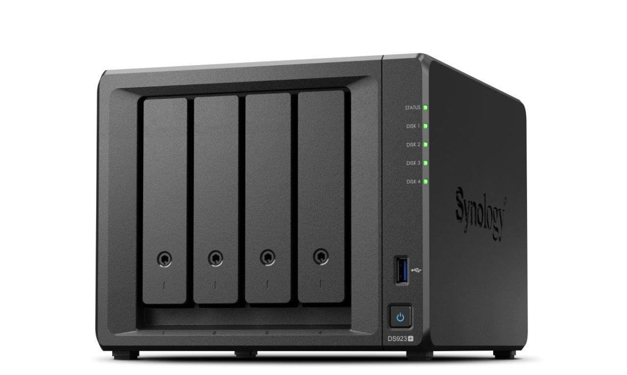 Synology NAS DS923+ (4GB) (4xHDD + 2xM.2 SSD)