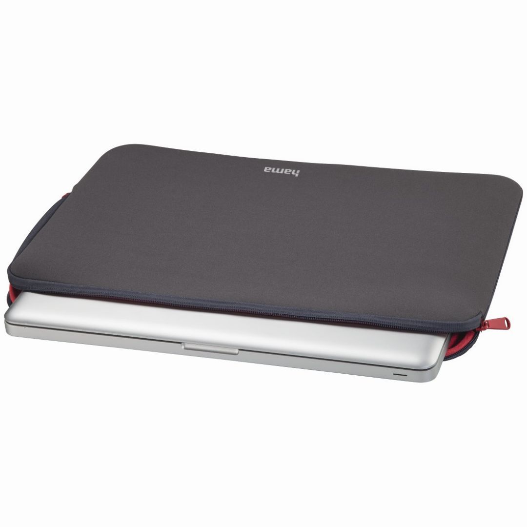 Hama Jersey Notebook case 15,6" Grey/Red