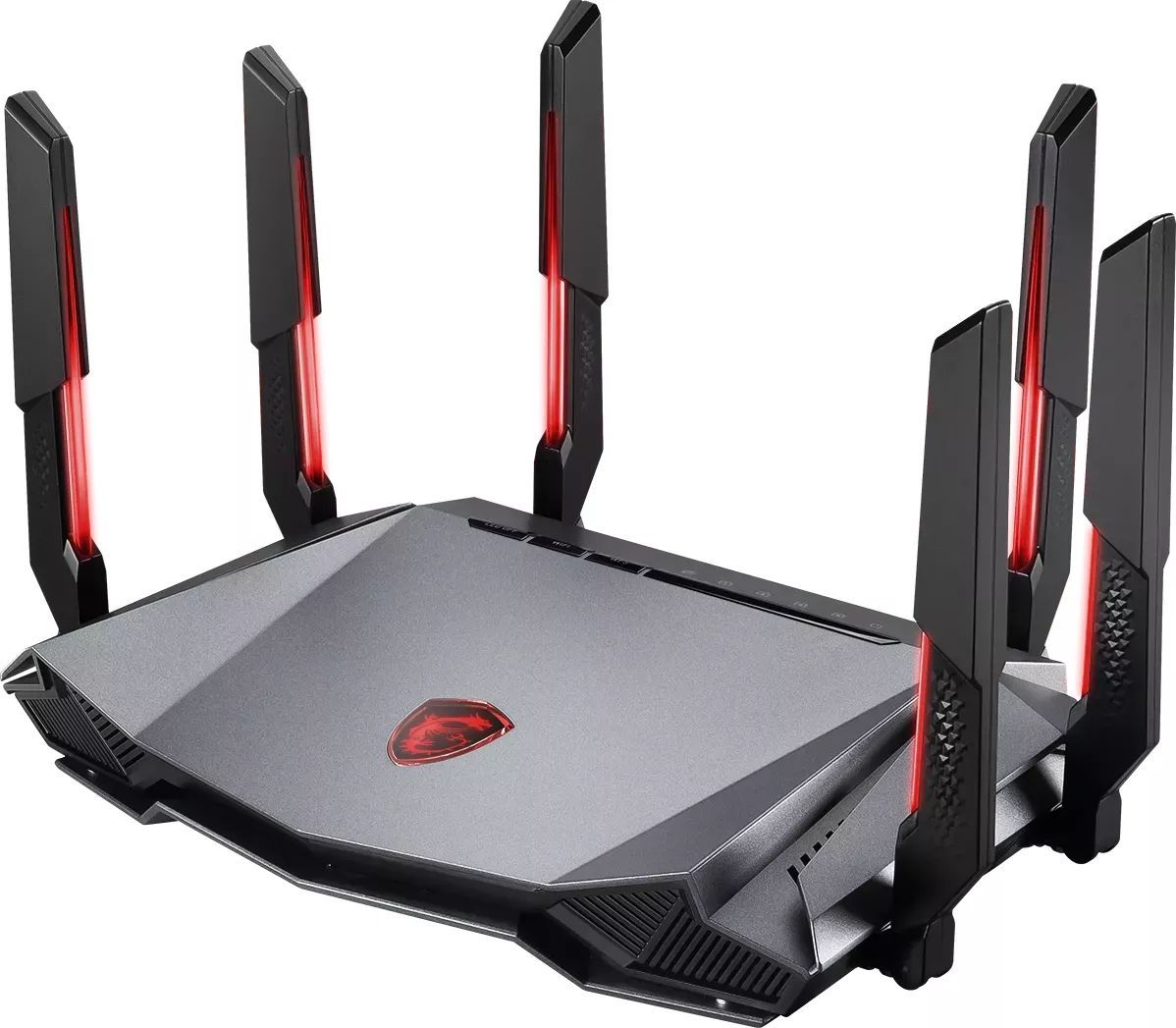 Msi RadiX AX6600 WiFi 6E Tri-Band Gaming Router Black