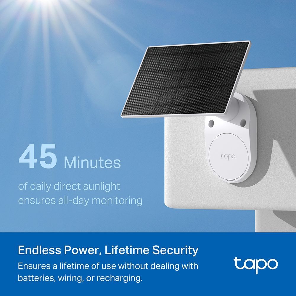 TP-Link Tapo C410 KIT Smart Wire-Free Security Camera and Solar Panel