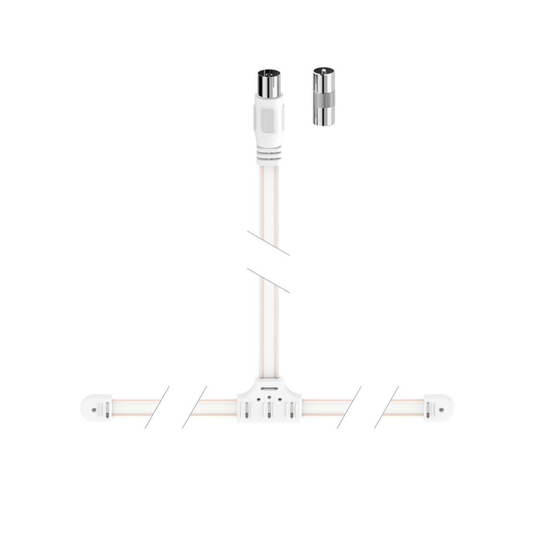 Hama FIC FM antennakábel 1,5m White