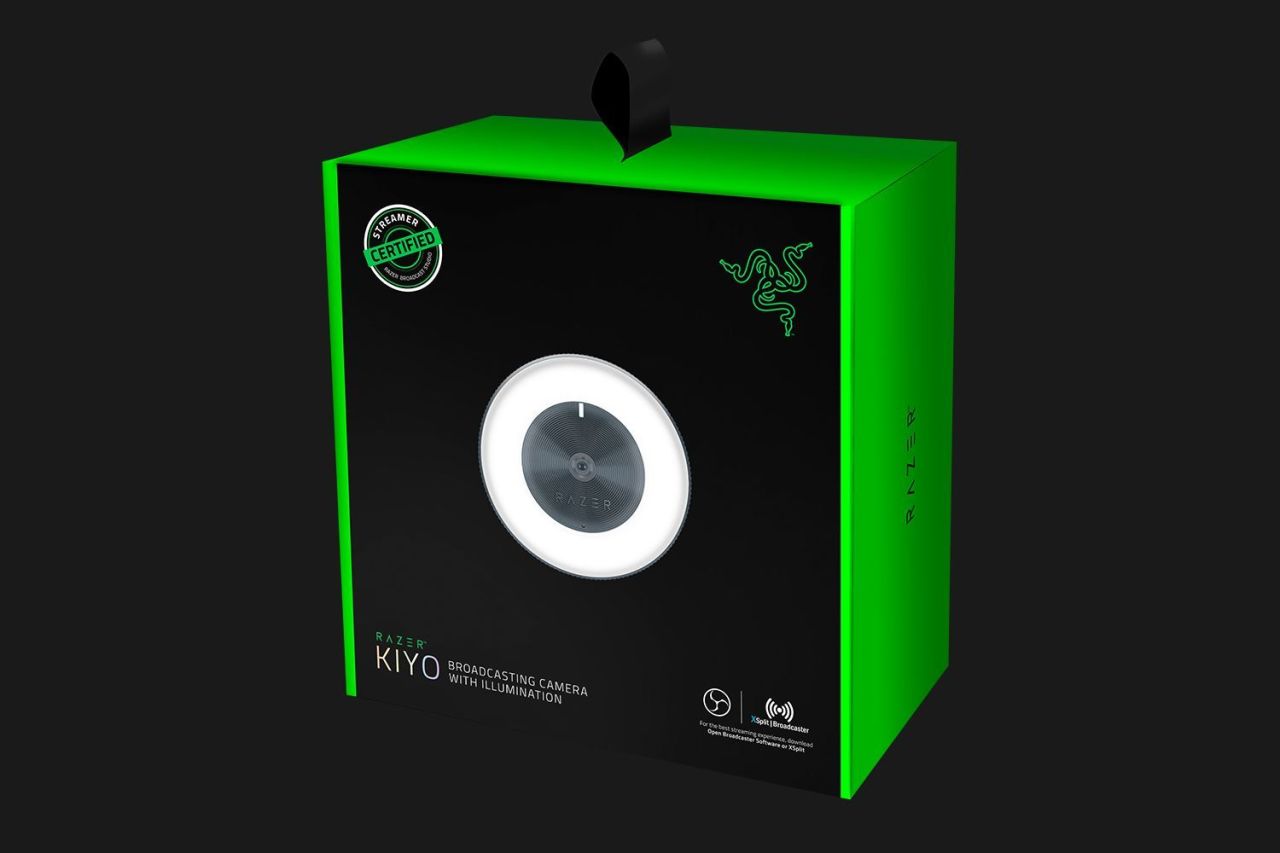 Razer Kiyo Webkamera Black