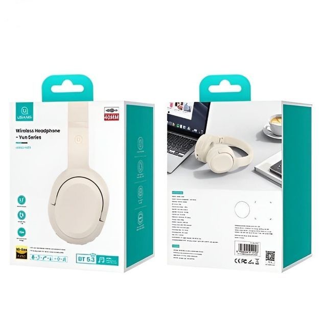 Usams YG23 Wireless Headphone Beige